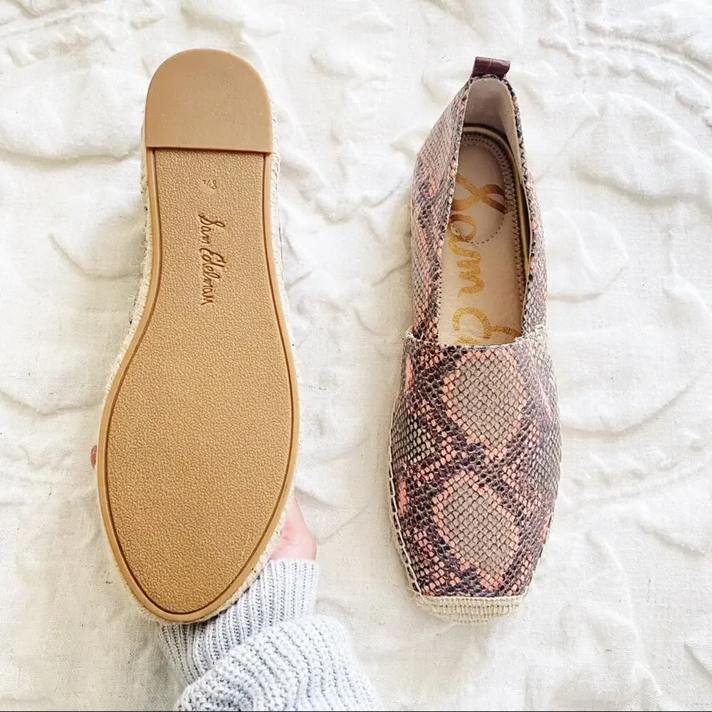 Sam Edelman Khloe Espadrille Flats New $100
